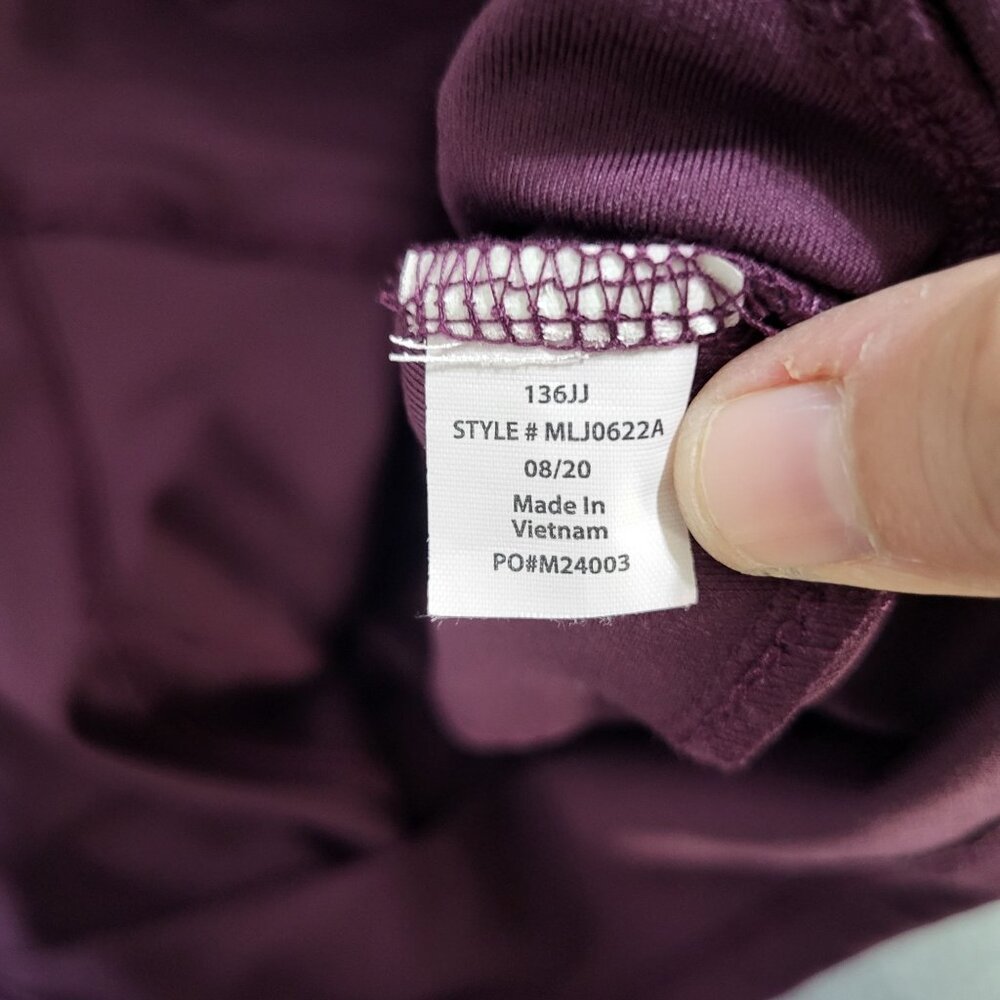 MARIKA Women's Small Purple Plum Full Zip Jacket Workout Athleisure Athletic - Picture 8 of 8